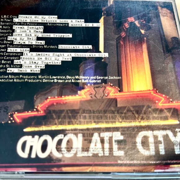 a THIN LINE between LOVE & HATE CD Motion Picture Soundtrack H-Town and R. Kelly - Picture 2 of 6